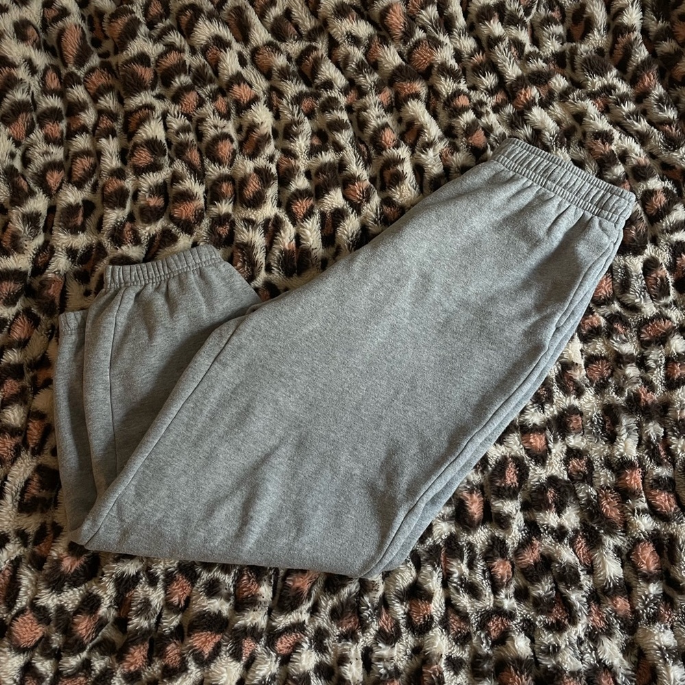 PacSun Light Gray Fleece Joggers
